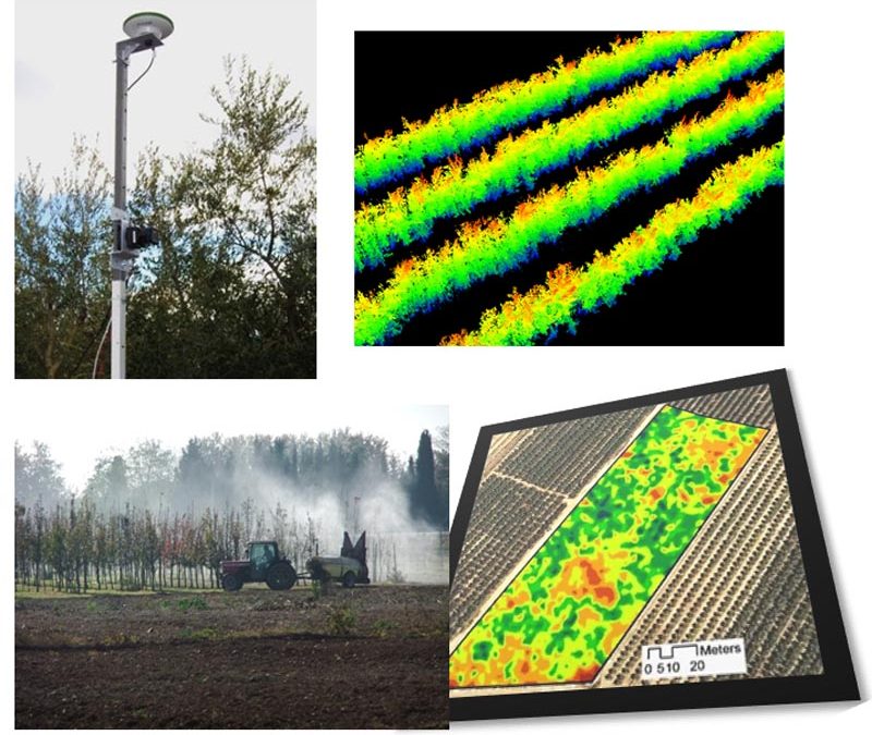 Photonic-based tools for a sustainable agronomic management and use of pesticides in tree crops in the framework of precision farming