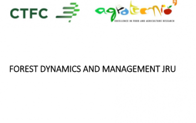 AGROTECNIO AND CTFC: FOREST DYNAMICS AND MANAGEMENT JRU Launch Seminar