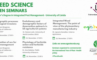 Weed science open seminars