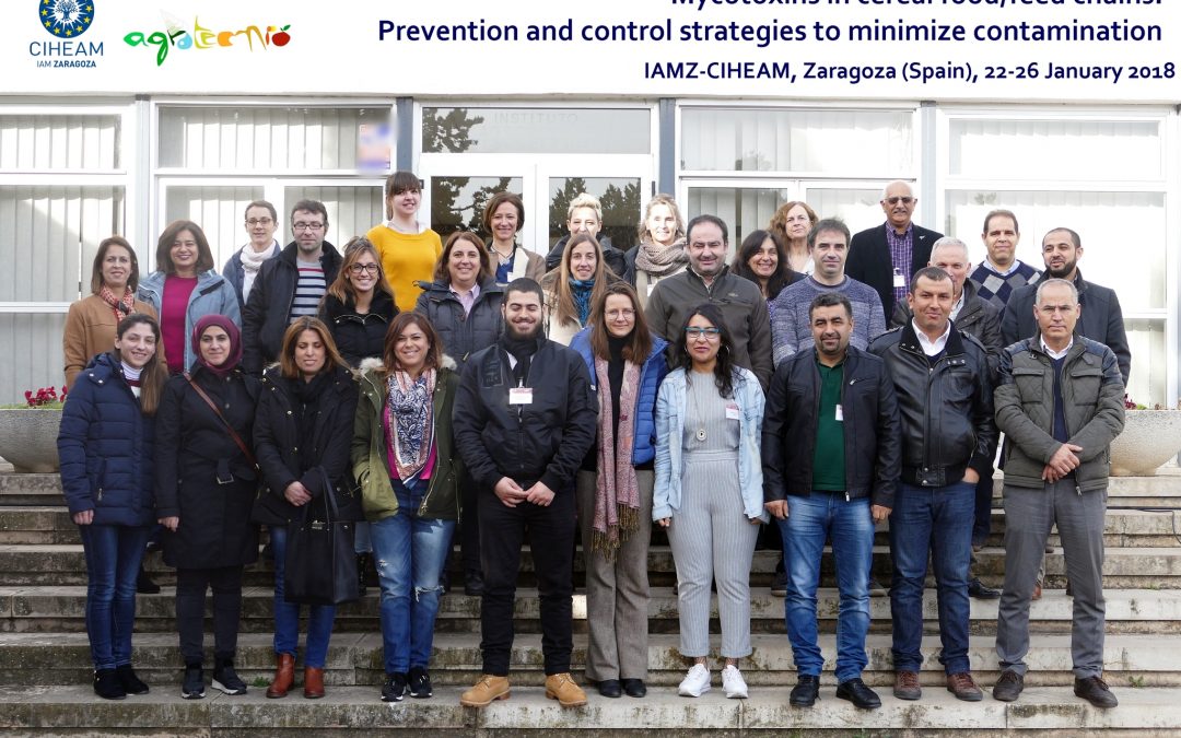 European and Mediterranean experts from over 12 countries meet at IAMZ in collaboration with Agrotecnio for advanced course on mycotoxins in cereals for food and feed