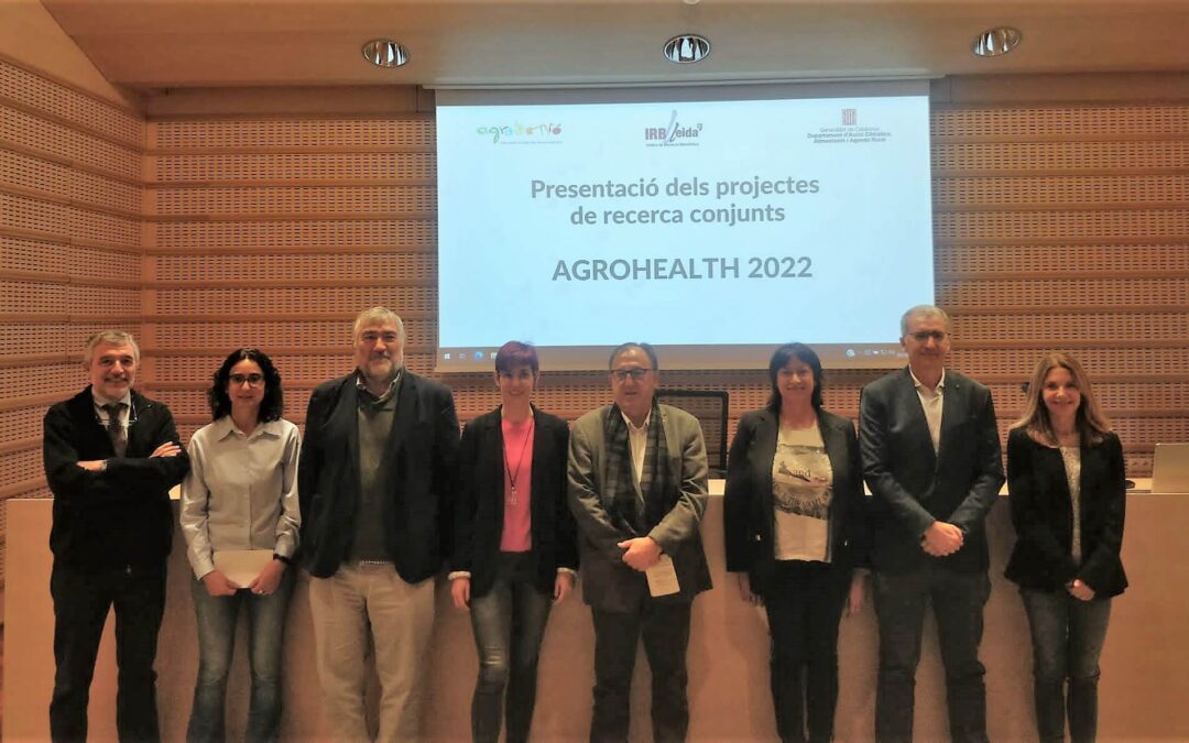 Agrotecnio i l’IRBLleida inicien tres projectes de recerca conjunts sobre agroalimentació i salut