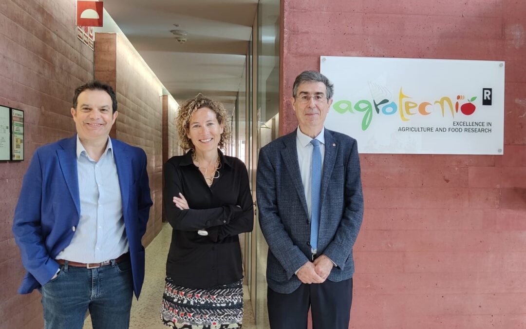 The new director of CERCA, Laia Pellejà, visits Agrotecnio