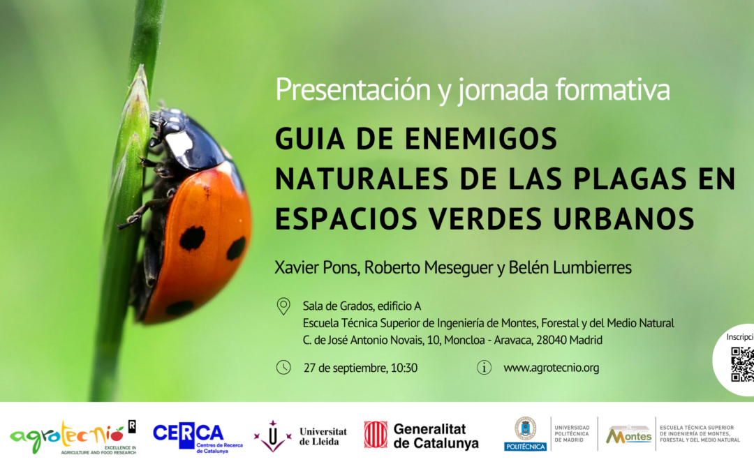 Segunda jornada de formación sobre control de plagas en ecosistemas urbanos con «enemigos naturales»